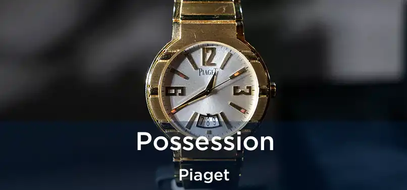  Possession Piaget